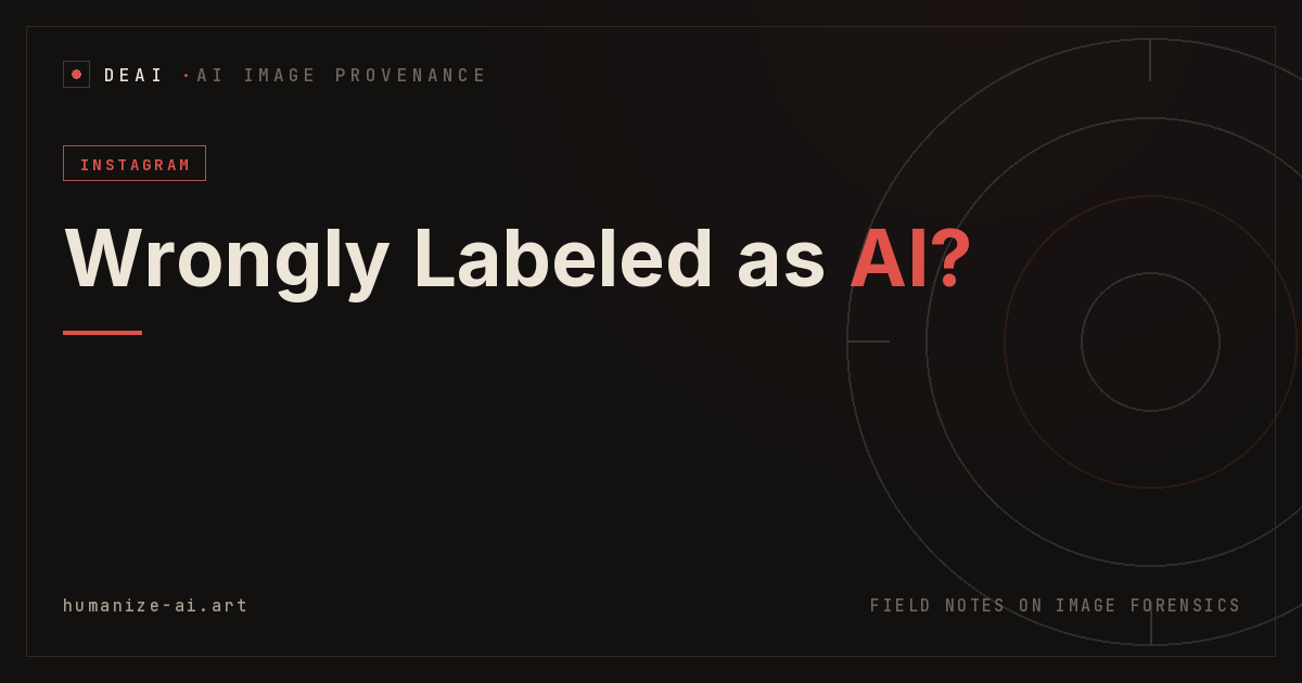 Wrongly Labeled as AI? Why Real Photos Get Flagged — and What Fixes It